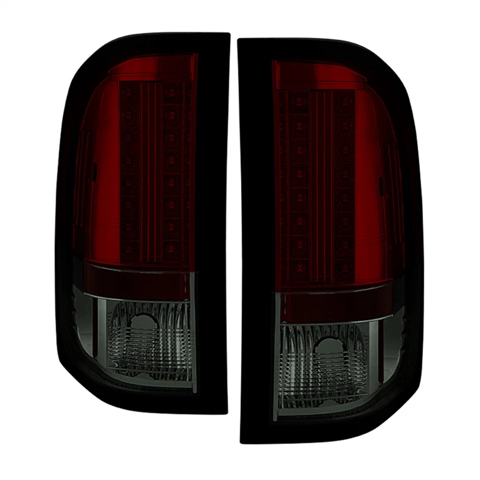 Juego de luces traseras LED Spyder Auto 5001801, rojo/humo para 07-14 Chevy Silverado 1500 Foto 1 de 4