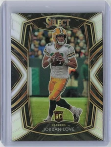 Jordan Love 2020 Panini Select Club Level Silver Prizm RC #247 - Bild 1 von 2
