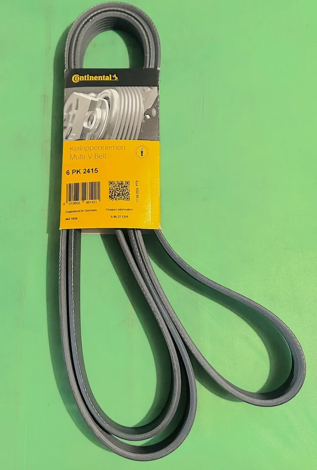 Continental OEM For Audi 2005-2011 A4 A6 3.2L Engine Serpentine Belt - Image 1 of 1