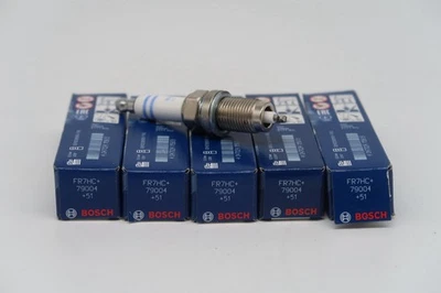 Spark Plugs Set 5x fits SKODA FABIA 1.2 1.4 1.6 01 to 14 Bosch 101905601B New - Image 1 of 4