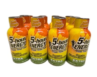 Energía Extra Fuerza 12-5 Horas, Mango Melocotón, 2027, Sellado Foto 1 de 4