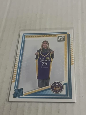 2025 Donruss WNBA Sarah Ashlee Barker Rated Rookie Base LA Sparks QTY - Image 1 of 2