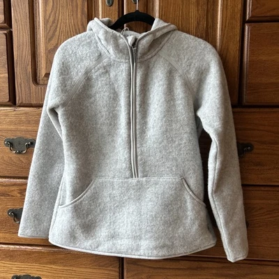 Smartwool Mujer Hudson Trail Vellón Media Cremallera Anorak Ceniza Mediana 11527-047 Foto 1 de 4