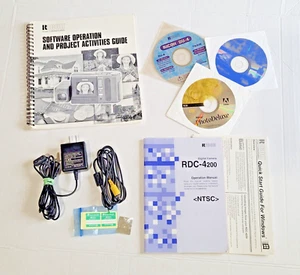 Ricoh RDC-4200 Bundle Ac Adapter AC-2100 Software Suite Op Manual Project Guide - Picture 1 of 8