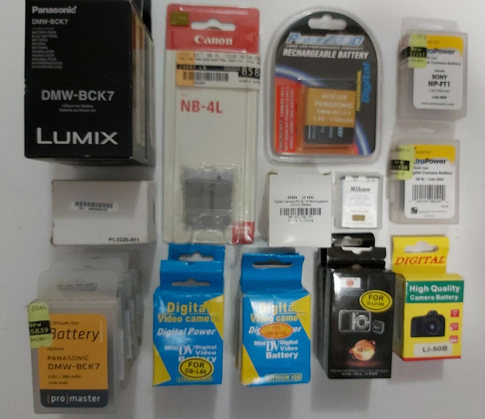 NOS Camera Batteries - Image 1 of 1