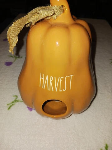 Rae Dunn Harvest Gourd 8.5" Ceramic Birdhouse Cover