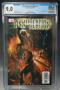 COMIC BOOK ANNIHILATION PROLOGUE #1 2006 MARVEL KEITH GIFFEN CGC 9.0 GRADED - Picture 1 of 3