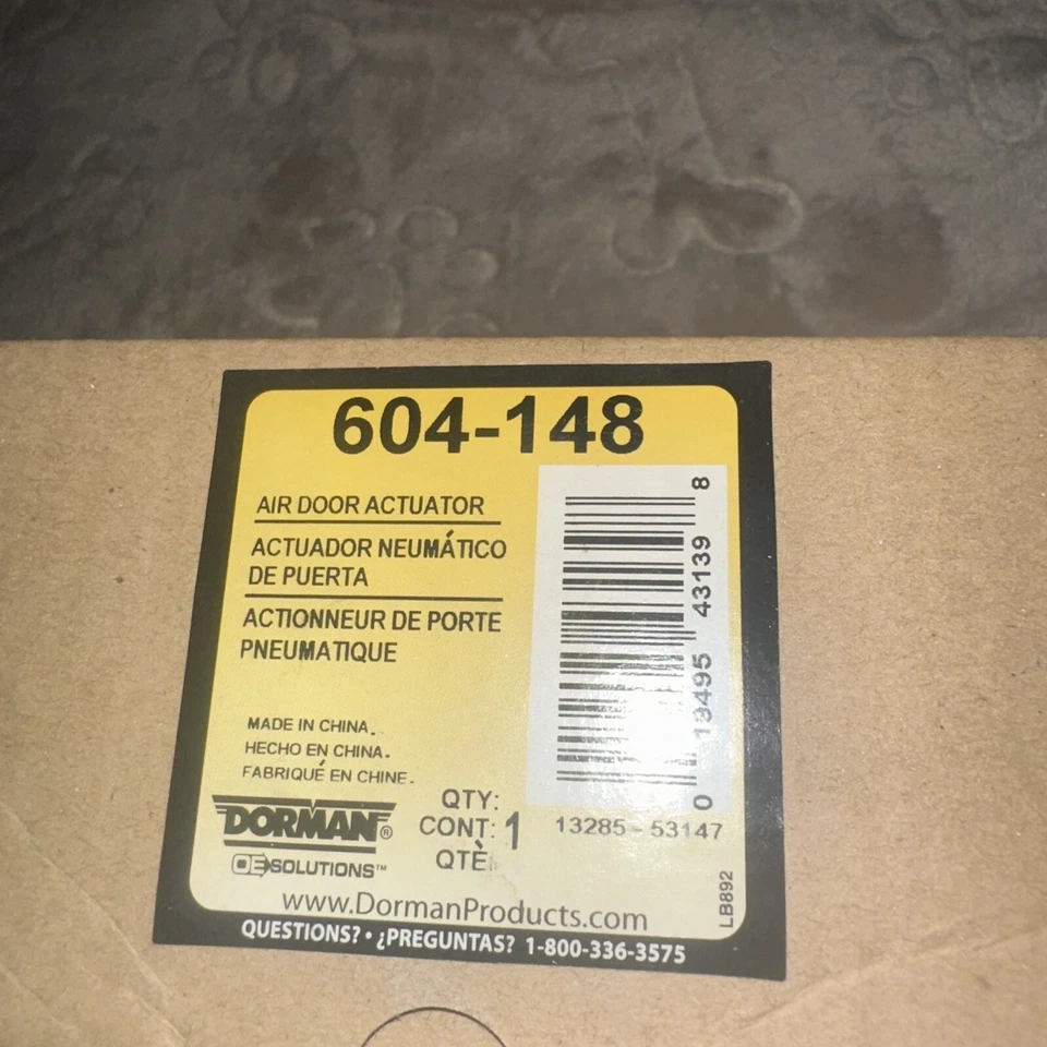Actuador de puerta de mezcla de calentador de climatización Dorman superior 604-148 se adapta a Buick Lucerna 06-11 Foto 1 de 1