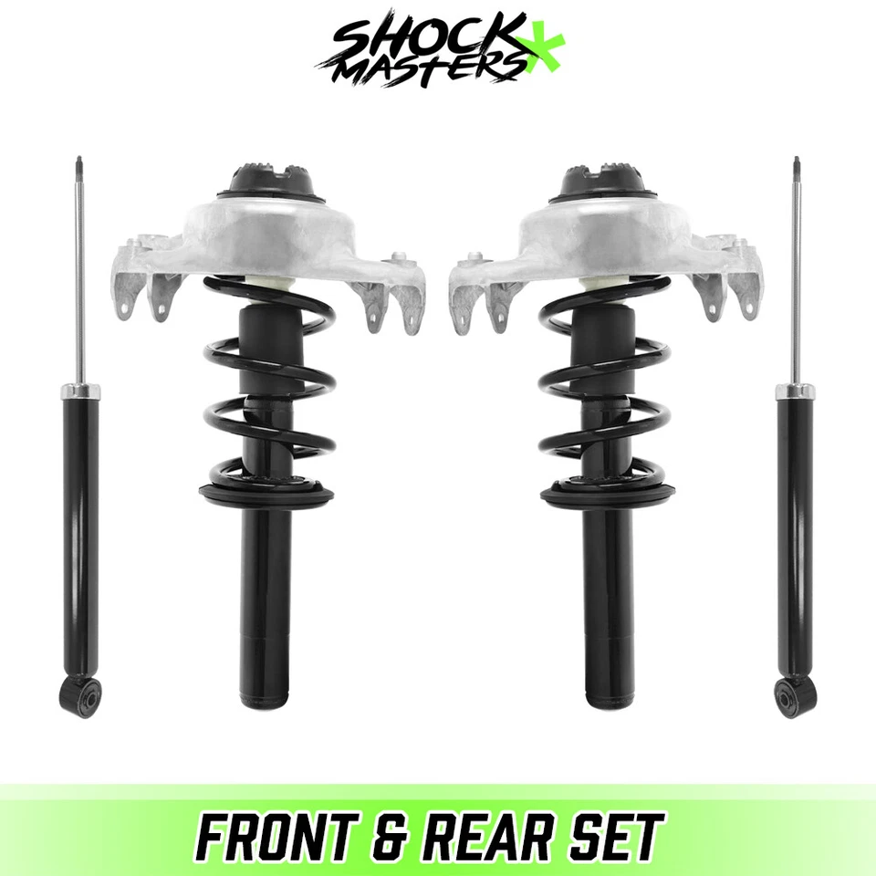 Front Complete Struts Rear Shocks for 2009-2016 Audi A4 Foto 1 de 1