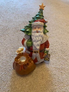Hutschenreuther Weihnachtsmann, 27 cm hoch, Kerzenhalter, Sammlerstück - Bild 1 von 5