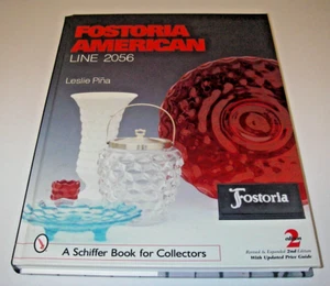 Fostoria American Line 2056 / Leslie Pina Schiffer Collector Book / HC / 2nd Ed - Bild 1 von 4