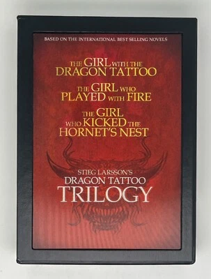 Dragon Tattoo Trilogy (Extended Edition) (DVD, 2008) - LIKE NEW CONDITION! - Image 1 of 4
