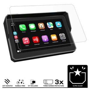 CARPURIDE W-702 Protector de pantalla 3x Ultra Transparente - Imagen 1 de 8