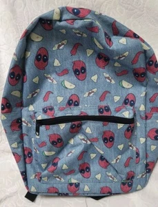 DEADPOOL Tacos & Chimichangas BACKPACK◇NEW◇Authentic Marvel Pop Art Merch◇Rare - Picture 1 of 6