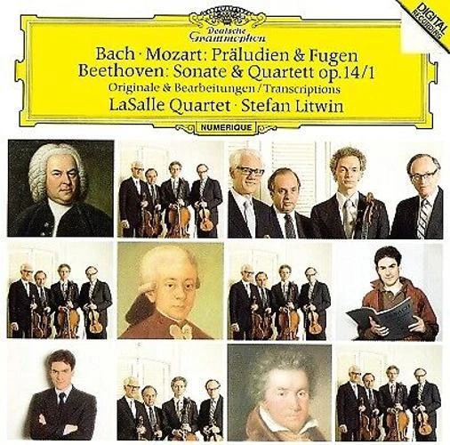 LaSalle Quartet Last Album Bach Mozart Beethoven CD TOWER RECORDS JAPAN - Image 1 of 1