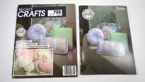 Collar de almohada McCalls 8919 722 caja cuadrada redonda brida con volantes patrón folleto - Imagen 1 de 2