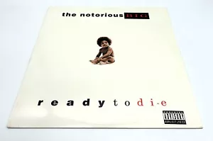 The Notorious B.I.G. 1994 Ready To Die Vinyl LP Record Bad Boy 1st Press EX/NM - Picture 1 of 6