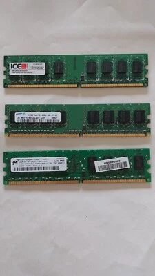 RAM da 2GB DDR2 533 - 4200 e RAM DDR2 512MB per PC Fisso  (n. 3) - Immagine 1 di 4
