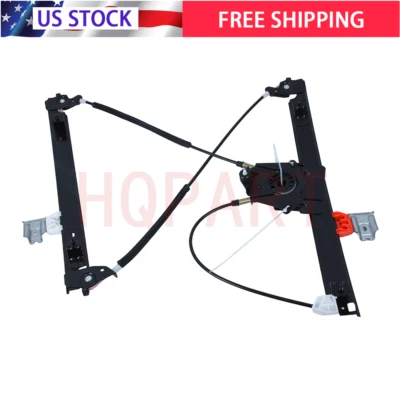 For 03-13 Maserati Quattroporte M139 Left Rear Door Window Regulator W/O Motor Foto 1 de 4