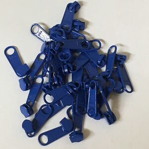 1" YKK Long Zipper Pulls Slide 4.5 CF DFL Royal Blue (25-50-100-500-1000)