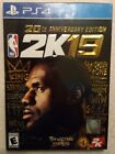 NBA 2K19 -- 20th Anniversary Edition -- Sony PlayStation 4 PS4 [NEW] [SEALED] 