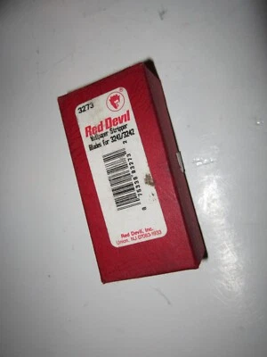 100 Red Devil 3" Wallpaper Stripper Blades 3273 SB-5 For 3241/3242 Scrappers - Image 1 of 4
