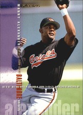 1995 Fleer Update Baltimore Orioles Baseball Card #1 Manny Alexander