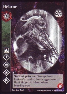 Hektor VTES CCG 3rd ed Sketch version - Picture 1 of 1