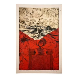 ROGER AGUILAR. Engraved. Chalcography. Contemporary Art. Cuban Art. - Picture 1 of 7