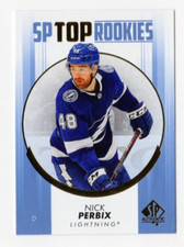 2022-23 SP Authentic Nick Perbix #TR-48 Blue SP Top Rookies Tampa Bay Lightning