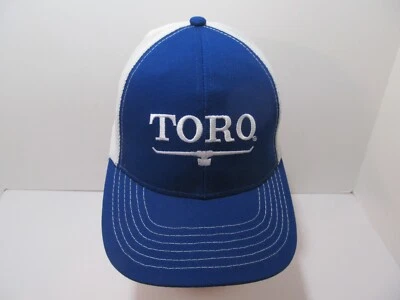 Boné TORO azul e branco malha Snapback OSFM - Imagem 1 de 4