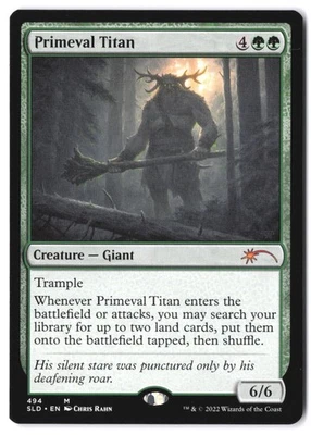 Primeval Titan #494 SLD MTG NM - Image 1 of 2