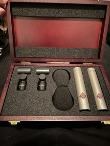 Neumann KM184 STEREO SET Matched Microphone Pair (Nickel) - Picture 1 of 3