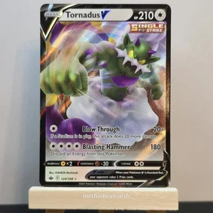 Tornadus V 124/198 Swsh06: Sword & Shield - Chilling Reign Holo - Picture 1 of 1