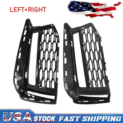 Fits BMW G30 2017-20 530i 540i 2018-20 530e Fog Light Hole Grille Set Left+Right - Изображение 1 из 4