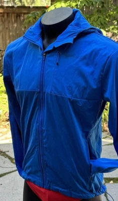 Jaqueta de ciclismo casual masculina Endura Singletrack Softshell. Azul, médio. - Imagem 1 de 4