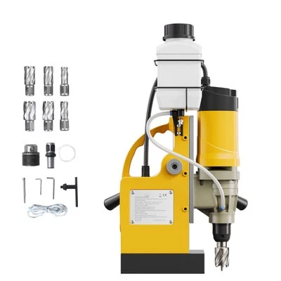 Perceuse Magnétique Perceuse à Colonne 1400 W 12800 N Dia. d'Alésage 50 mm - Photo 1/4