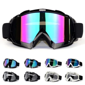Motorcycle Goggles Motocross Racing Glasses ATV Dirt Bike Riding Protective Gear - Picture 1 of 28