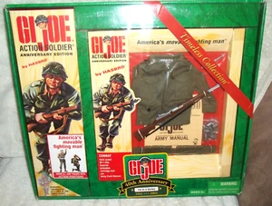 GI JOE 40TH ANNIV 12" ACTION FIGURE COMBAT SOLDIER DOLL W/ GRENADES M1 RIFLE NIB - Picture 1 of 8