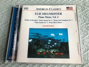 SIEGMEISTER: Piano Music Vol. 2 by Kenneth Boulton (CD, 1999) - Picture 1 of 2