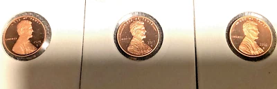 2016 S  2017 S 2018 S Proof  Lincoln Union Shield Penny/ Cents - Image 1 of 4