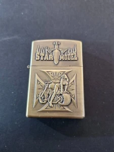 MECHERO TIPO ZIPPO MARCA STAR MODEL MOTOCICLETA TECXX 47 - Imagen 1 de 5