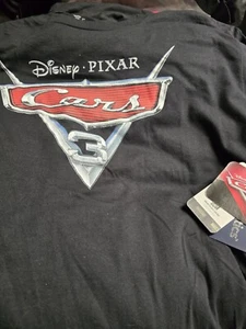 Disneys Pixar CARS #3 Black T-shirt Large NWT - Picture 1 of 1