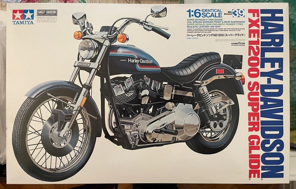 Tamiya 16039 1:6 Harley Davidson FXE1200 Super Glide - Bild 1 von 4