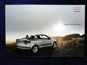 AUDI A3 Cabriolet Prospekt 10.2008, mit Farben und Polstern - Bild 1 von 7