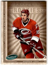 2005-06 Parkhurst Andrew Ladd Rookie #615 Carolina Hurricanes