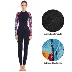 Neoprene Printing Wetsuit Swimming kitesurf 3MM Scuba Dive Equipment Keep Warm - Picture 1 of 26