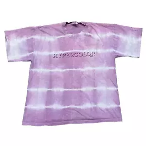 Vintage 90s Generra Hypercolor Shirt Made in USA Large Metamorphic Color System - Picture 1 of 12