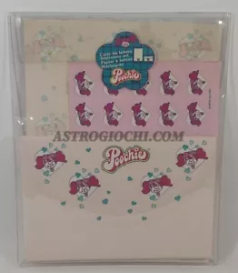 POOCHIE CARTA DA LETTERE STATIONARY SET MATTEL VINTAGE 1985 NEW IN SEALED BOX - Picture 1 of 4