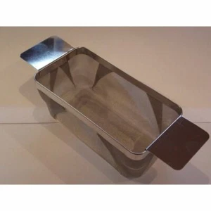 Vaschetta microrete ultrasuoni 215x80X95 mm acciaio basket ultrasonic cleaner - Picture 1 of 2